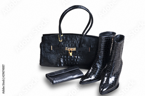 Fotografía Cartera y bota de mujer - calzado   mujer,