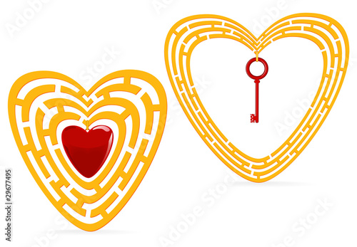 golden heart maze