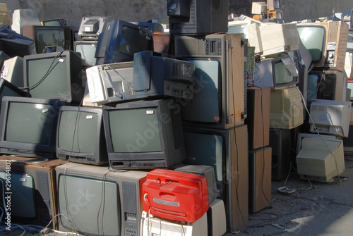 Computer and TV dump