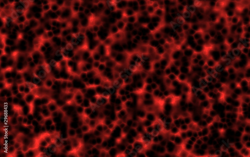 Red cellular texture