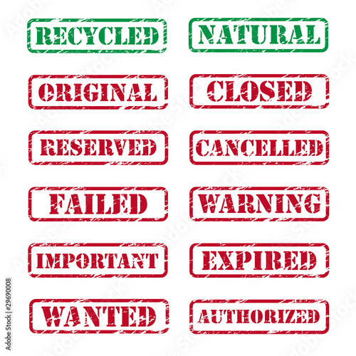 rubber stamps collection