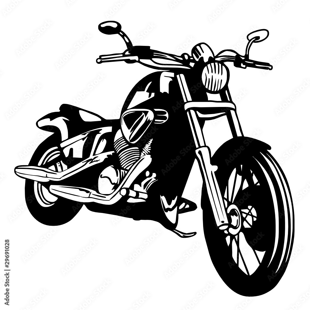 moto custom Stock Vector | Adobe Stock