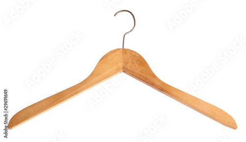 wooden hanger