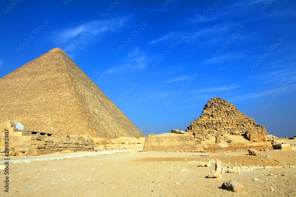 egypt pyramids in Giza Cairo