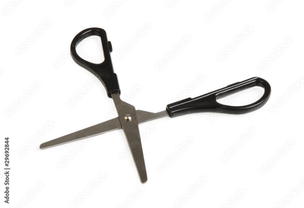 Scissors isolated on the white background Scissors isolated on the white background