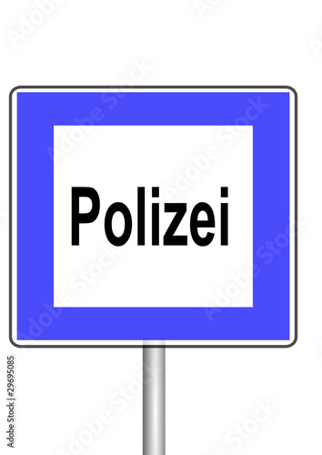 Polizeischild