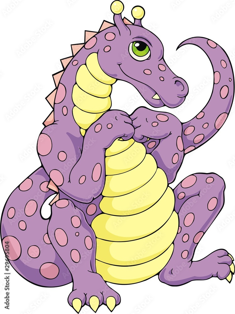 Fototapeta premium The Easter Dragon