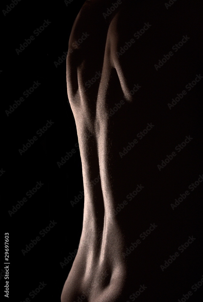 Naklejka premium Rücken