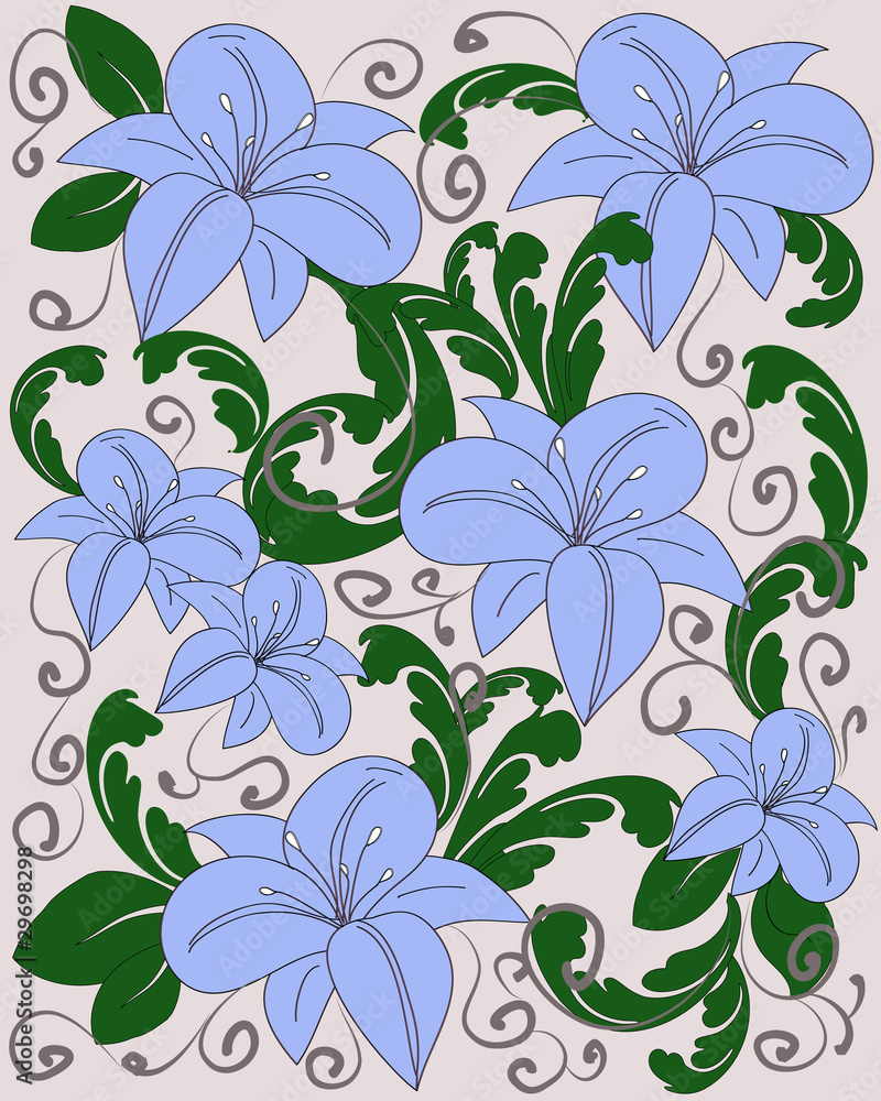 Fototapeta premium flower wallpaper