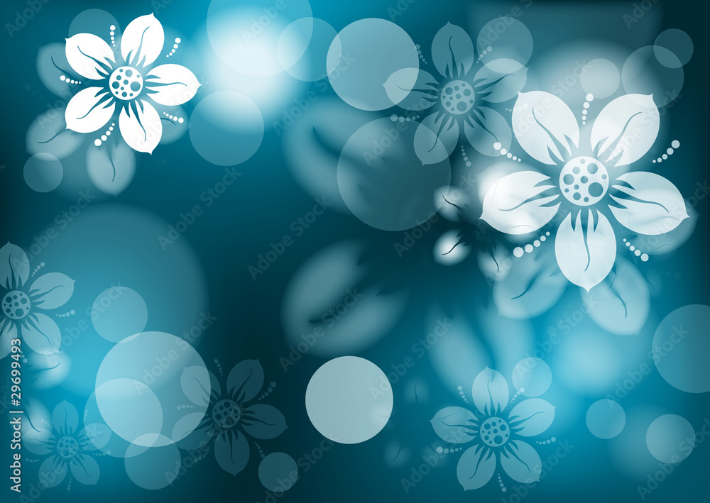 Floral abstract background, vector illustration, eps10 Floral abstract background, vector illustration, eps10