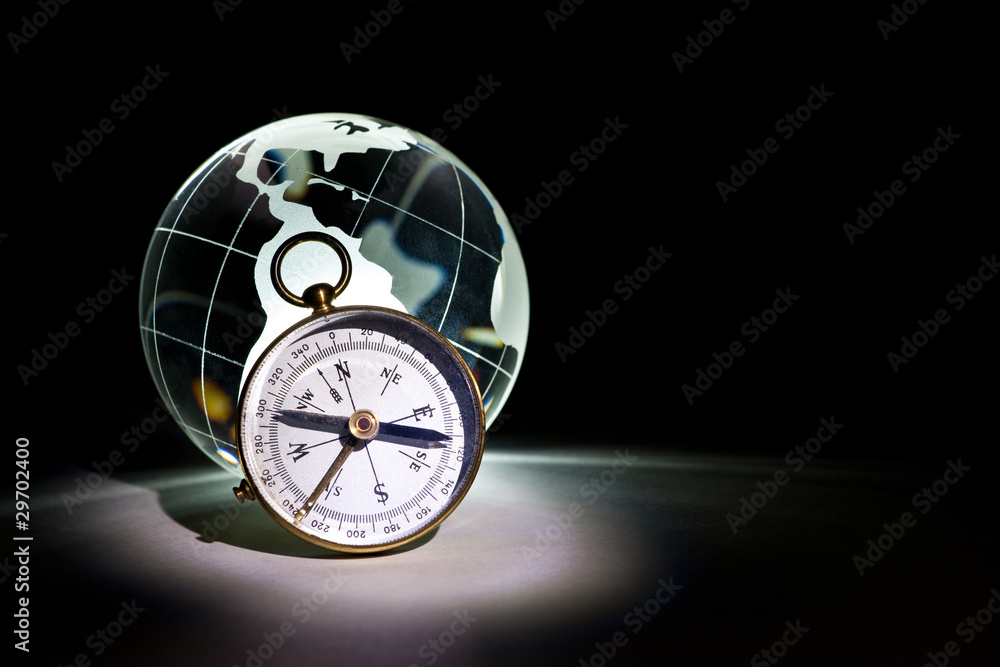 Globe and Compass Globe and Compass