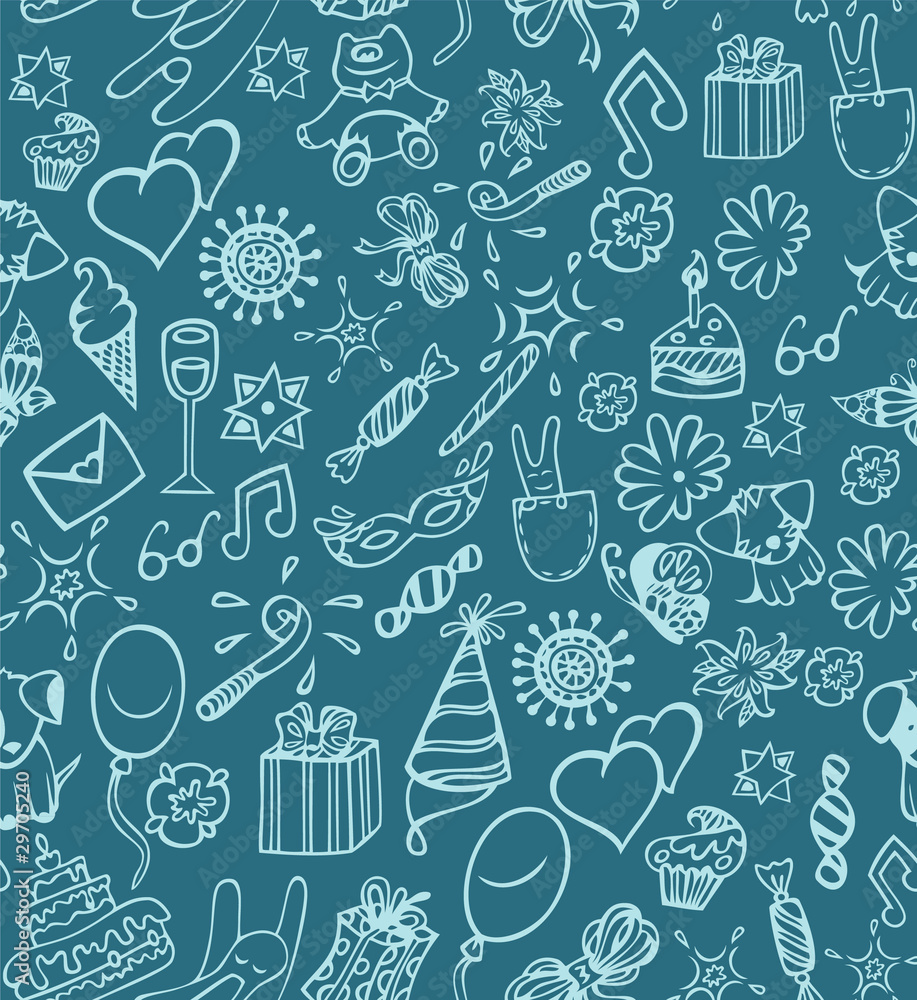 Happy birthday pattern Happy birthday pattern