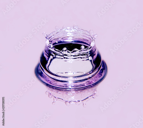 Bild auf Leinwand Water splash