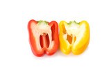 Cut bell pepper