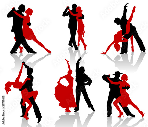 Plakat muzyka moda tancerz