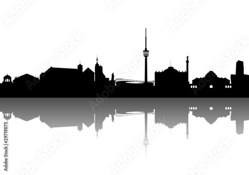 Stuttgart Skyline