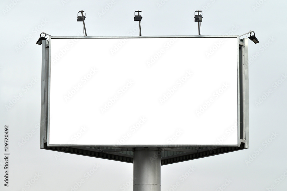 Huge billboard with clear space Huge billboard with clear space