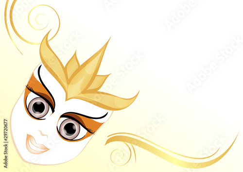 sfondo decorazione maschera