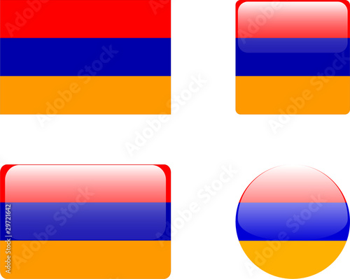 armenia flag & buttons collection - vector Free Download armenia flag & buttons collection - vector - GFXLoad