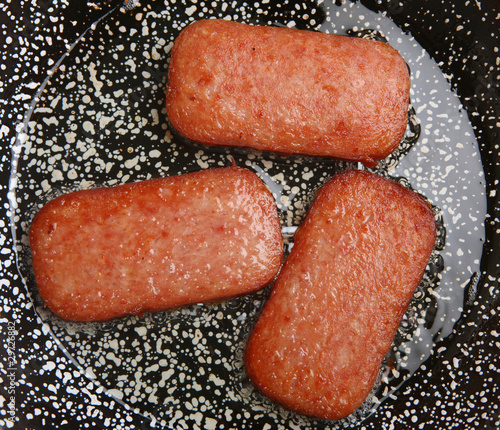 Fried Spam Meat