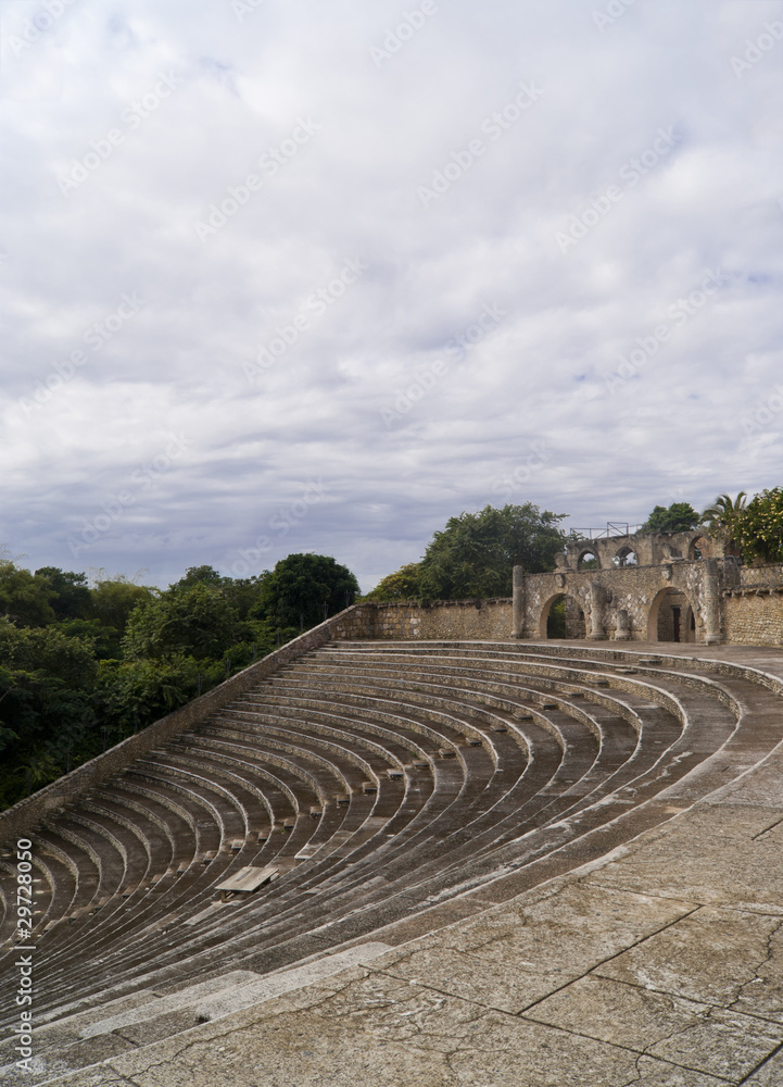 The old caribbean amphitheatre. Altos de Chavon
