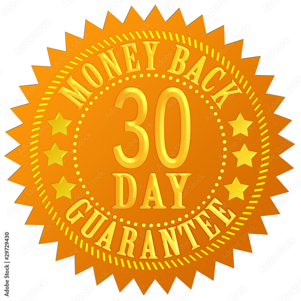 Fototapeta premium 30 day money back guarantee