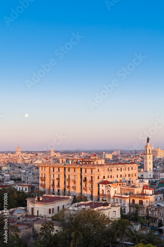 Havana at sunset