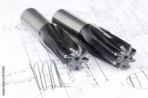 finished metal reamer tools