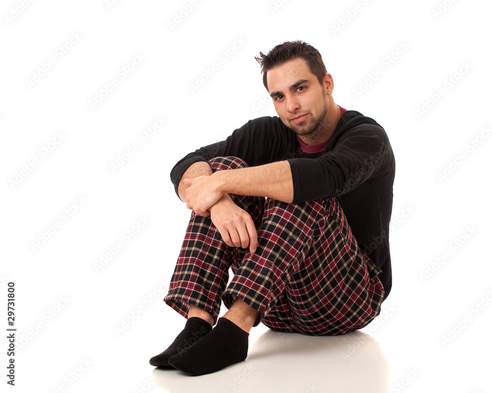Man in Pajamas