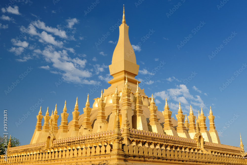 Naklejka premium Vientiane - Pha That Luang