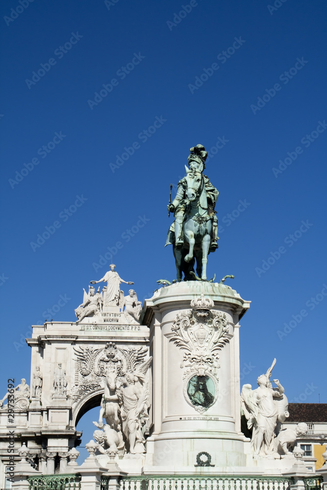 Statue de Joseph Ier de Portugal, Lisbonne