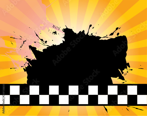 Abstract background with space for text
