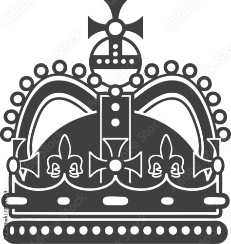 Crown, vector illustration
