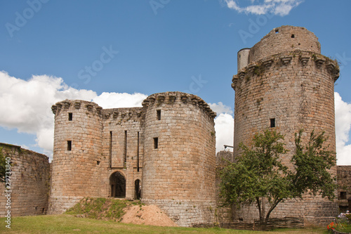 Old medieval castle in France, Europe
