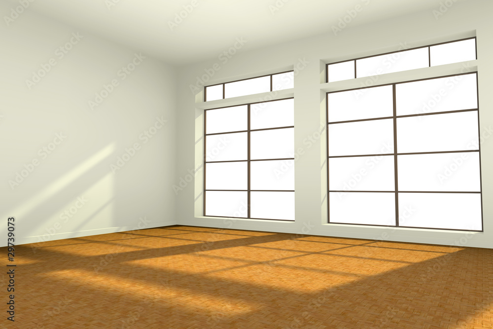 Obraz premium Lichtdurchfluteter Raum