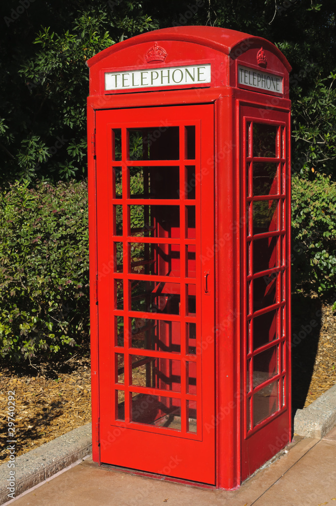 British Red Telephone Box