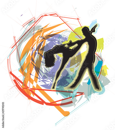 Dancing illustration
