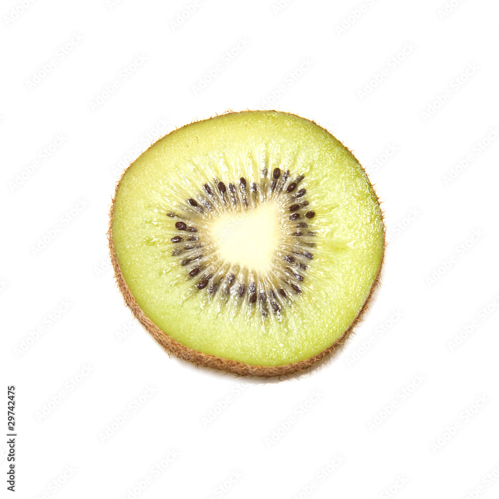 Kiwi Fruit isolated on a white studio background. Kiwi Fruit isolated on a white studio background.