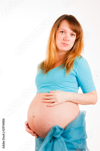 Beautiful pregnant woman
