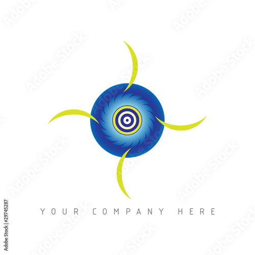 logo picto web cible marketing pub commerce design icône