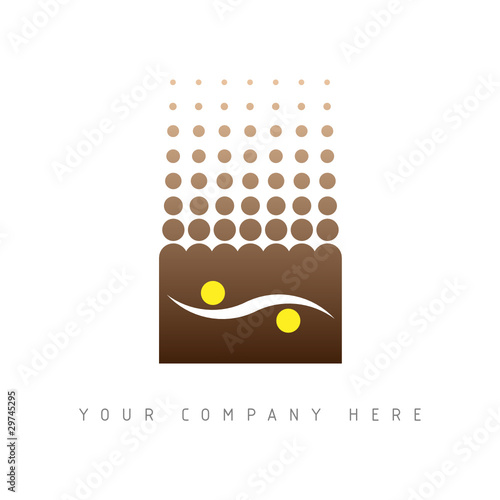 logo picto web spa zen détente marketing commerce design icône