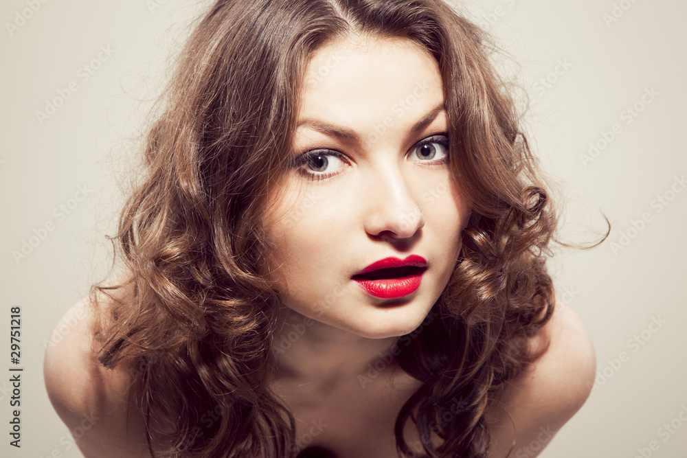 Portrait of a beautiful woman Portrait of a beautiful woman