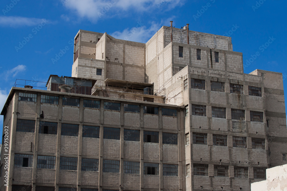 Fototapeta premium Old industrial building