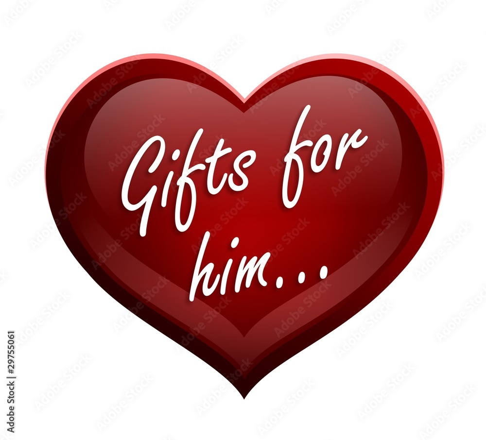 gifts for him love heart