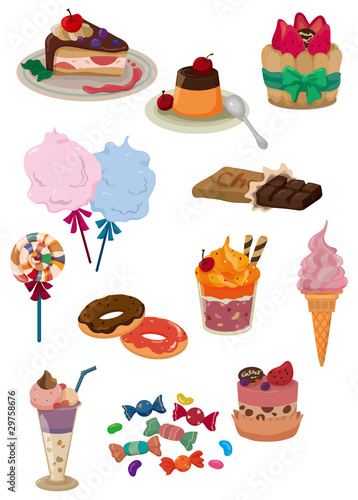 cartoon candy icon