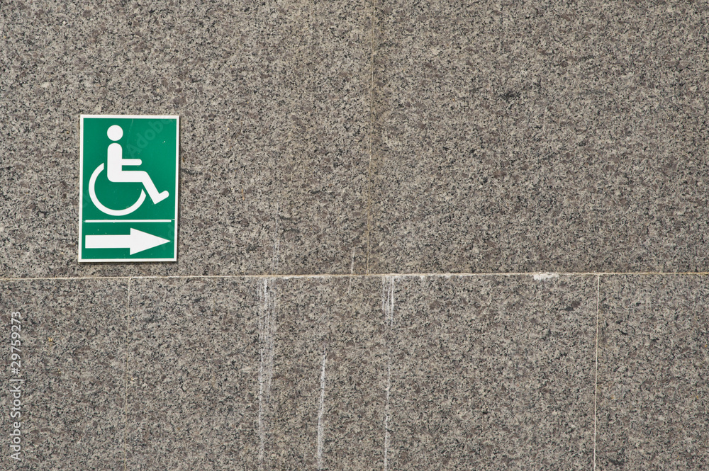 Obraz premium Walkway disabled