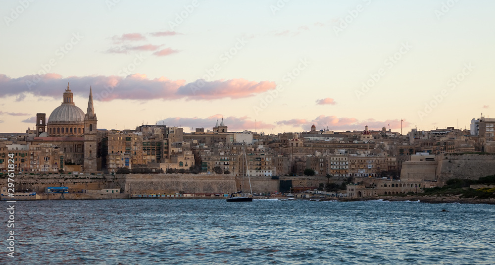 View of  Valletta