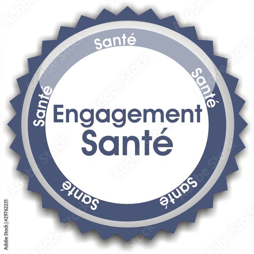 bouton engagement santé