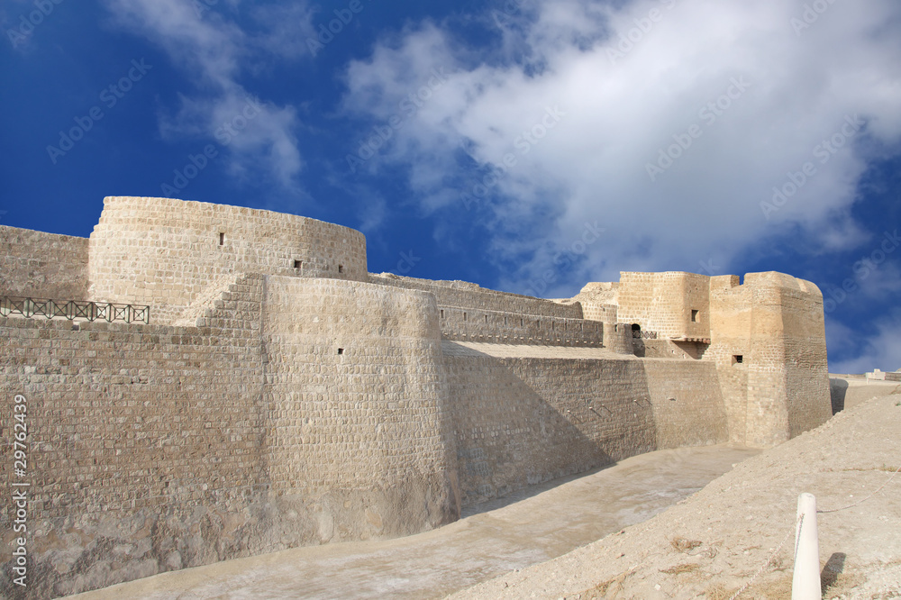 Northern portion of Bahrain fort