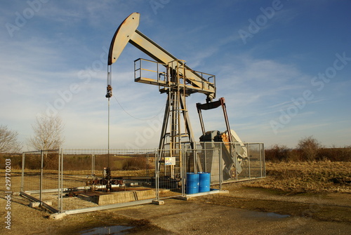 Erdöl Erdgas Bohrturm